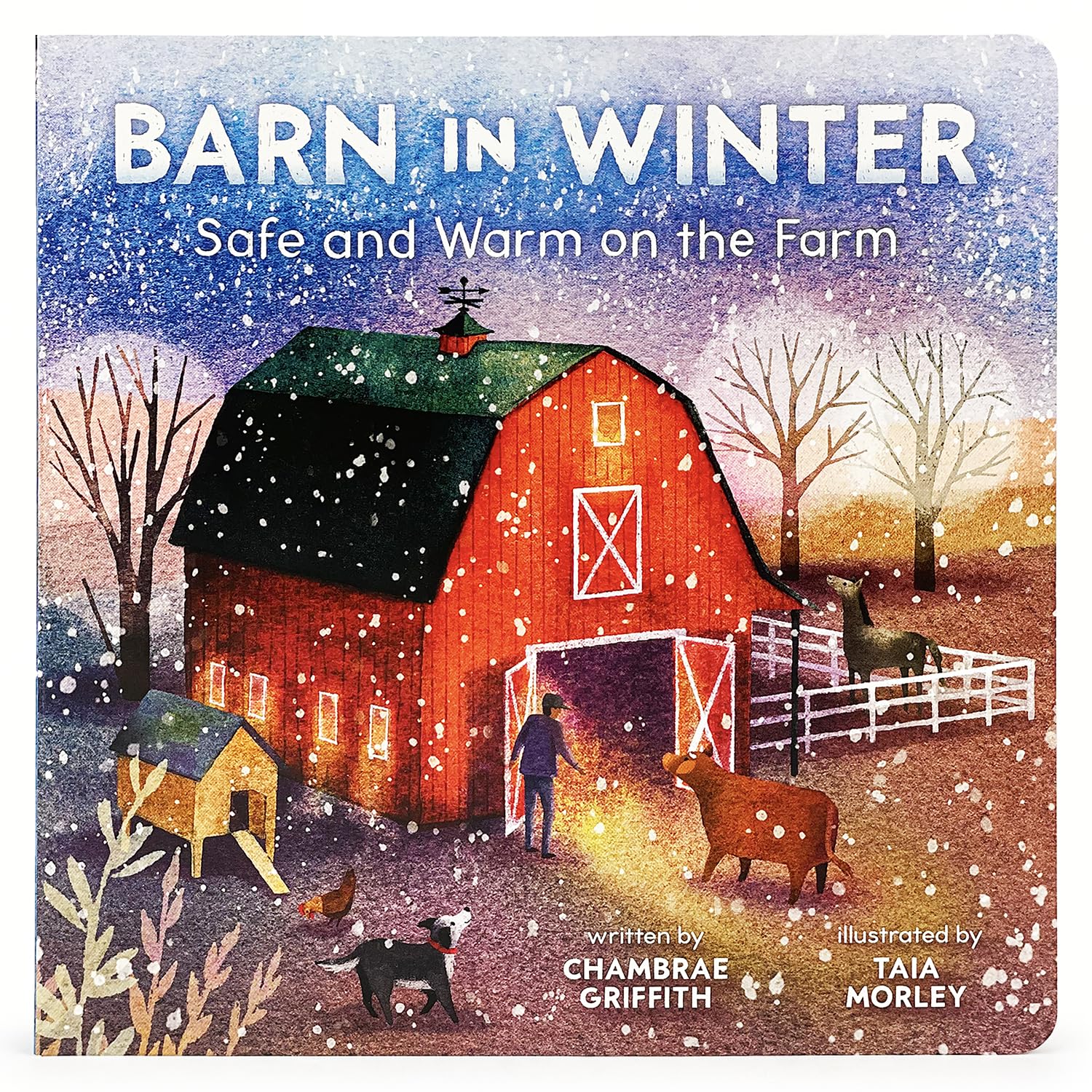 barn in the winter