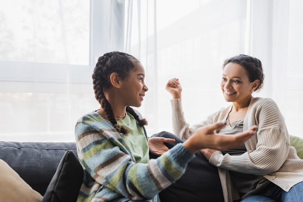 child healthy talking