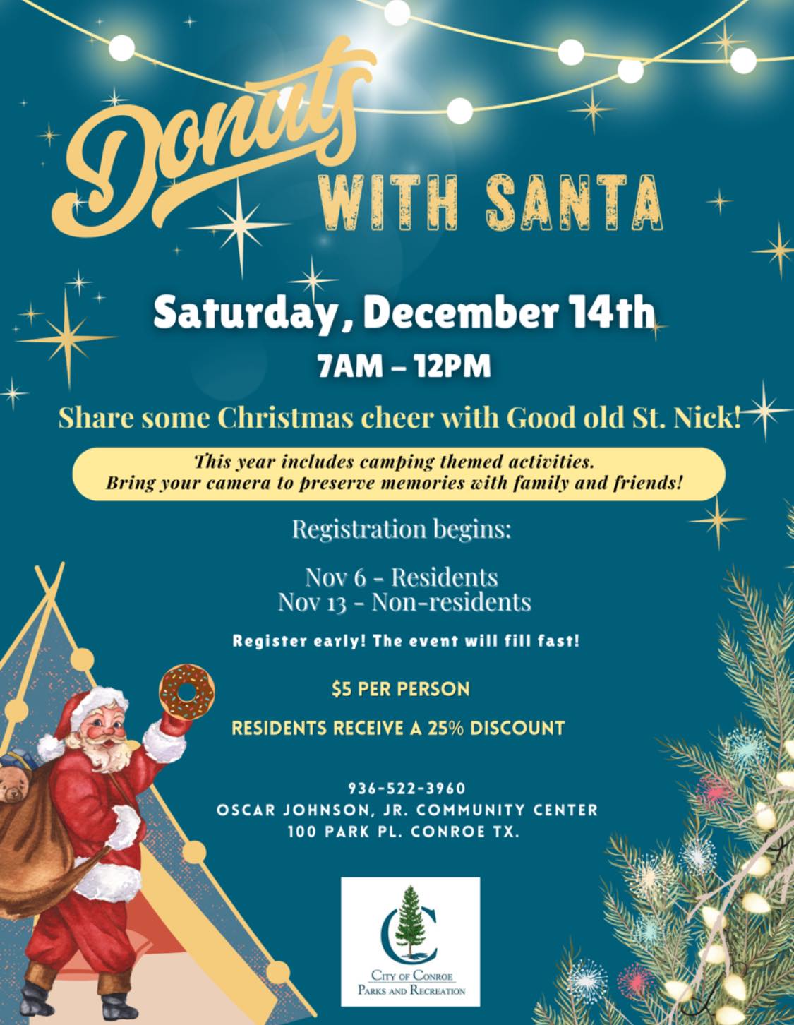 donuts with santa