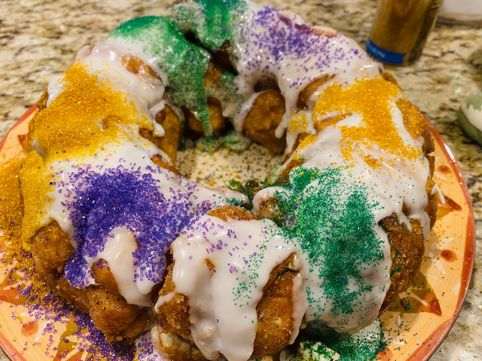 king cake happy mardigras