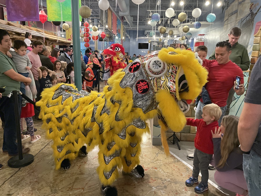 lion dances