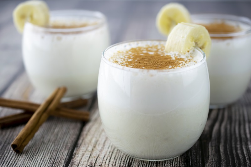 frothy banana shaker