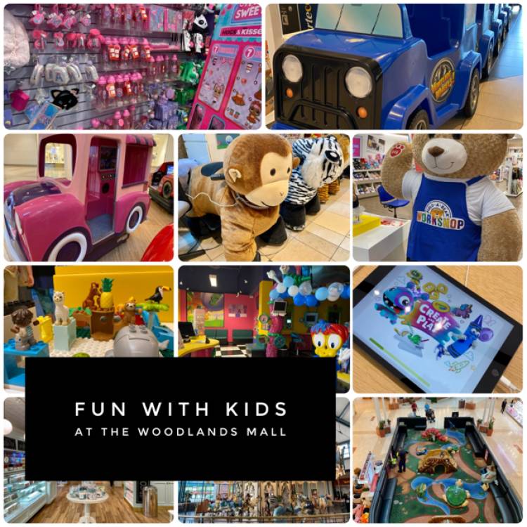 34 Fun Things to do with kids at The Woodlands Mall