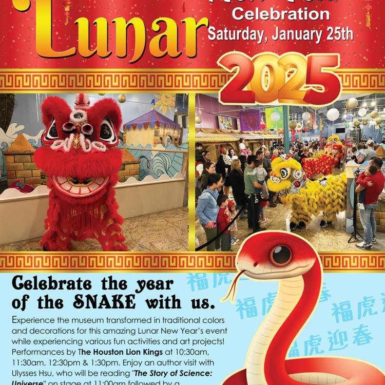 The Woodlands Children’s Museum's Lunar New Year Event and Parades