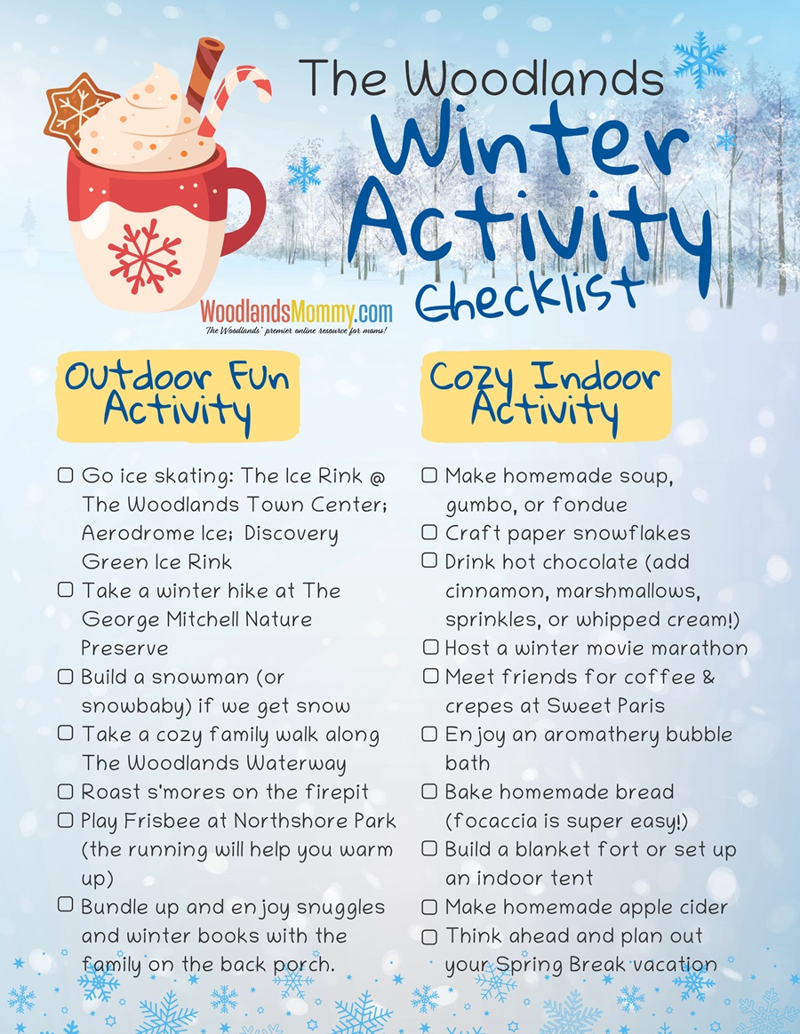 winter checklist